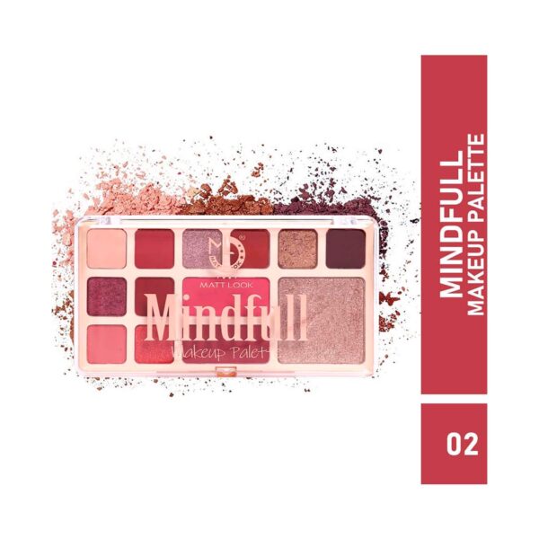 Matt Look Mindfull Makeup Palette - 02 Shade (16.5g) - Matt Look