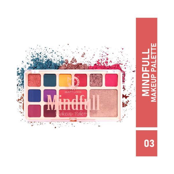 Matt Look Mindfull Makeup Palette - 03 Shade (16.5g) - Matt Look