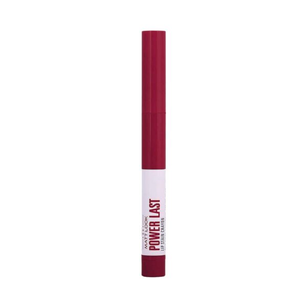 Matt Look Power Last Lip Stain Non Transfer Lip Crayon - Divine Wine (1.3g) - Matt Look