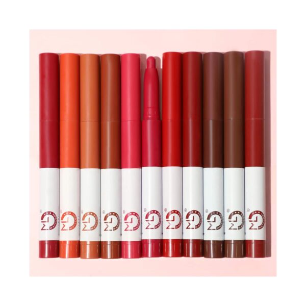 Matt Look Power Last Lip Stain Non Transfer Lip Crayon - Divine Wine (1.3g) - Matt Look