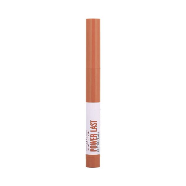 Matt Look Power Last Lip Stain Non Transfer Lip Crayon - Gorgeous Nude (1.3g) - Matt Look
