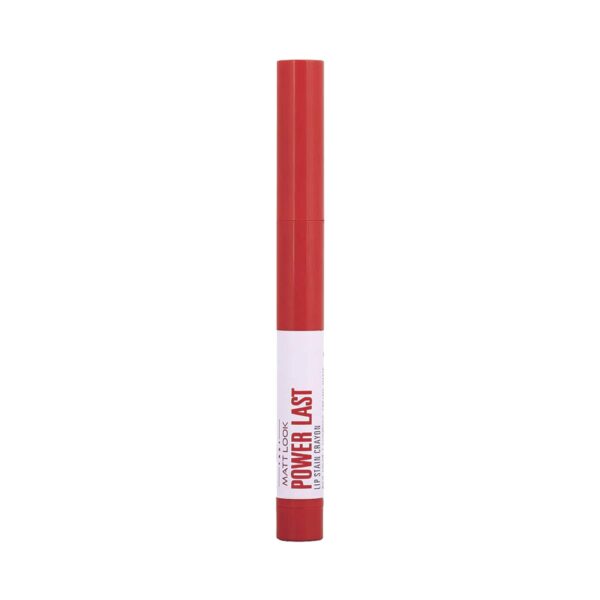 Matt Look Power Last Lip Stain Non Transfer Lip Crayon - Saturday Night (1.3g) - Matt Look