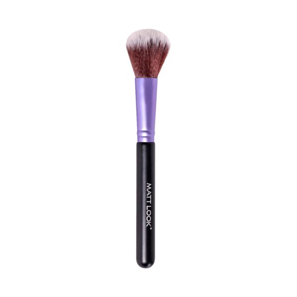 Matt Look Premium Synthetic Bristle Professional Face and Eye Makeup Brush Set - Multicolour (5Pcs) - Matt Look