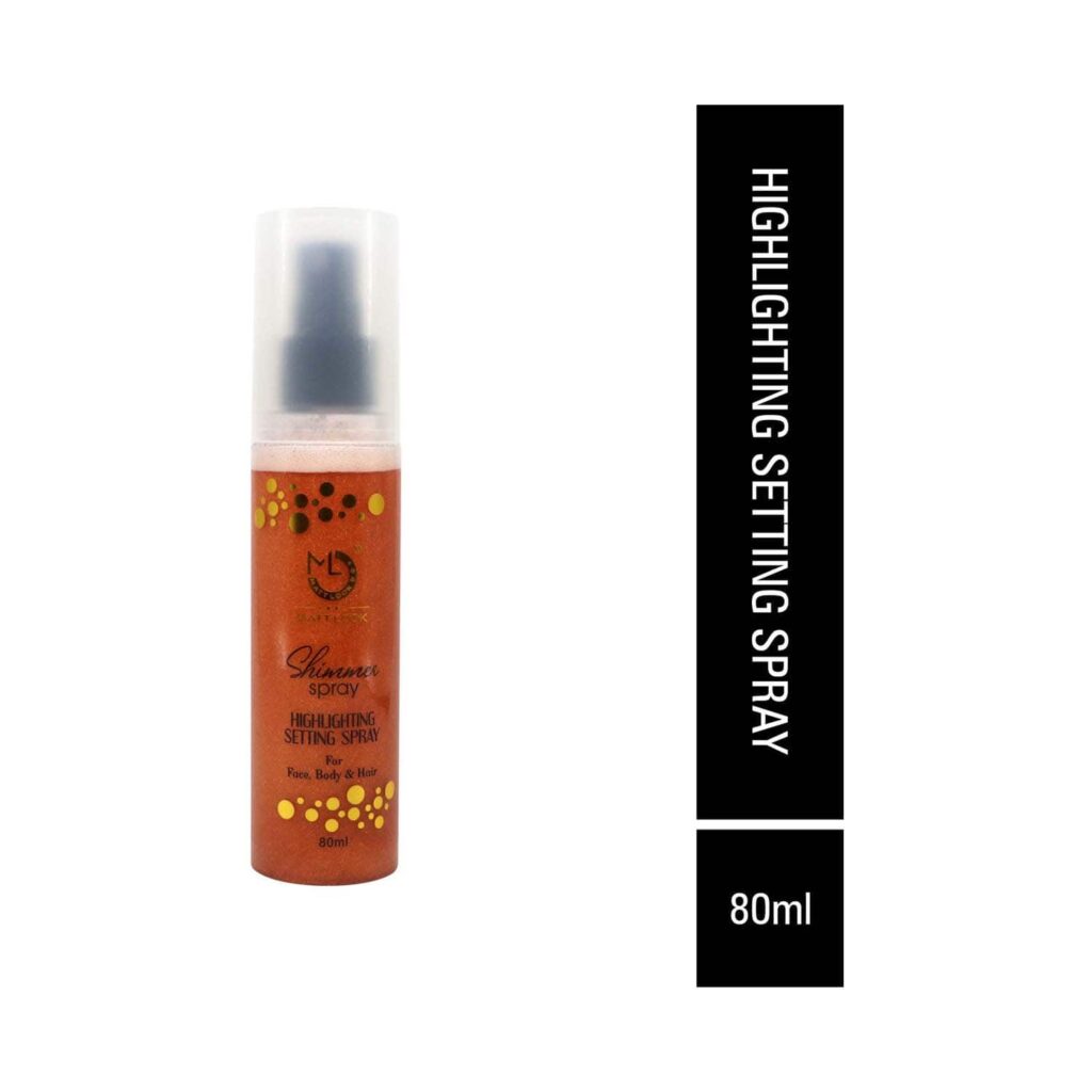 Matt Look Shimmer Highlighting Setting Spray - 003 Rose Gold (80ml) - Matt Look