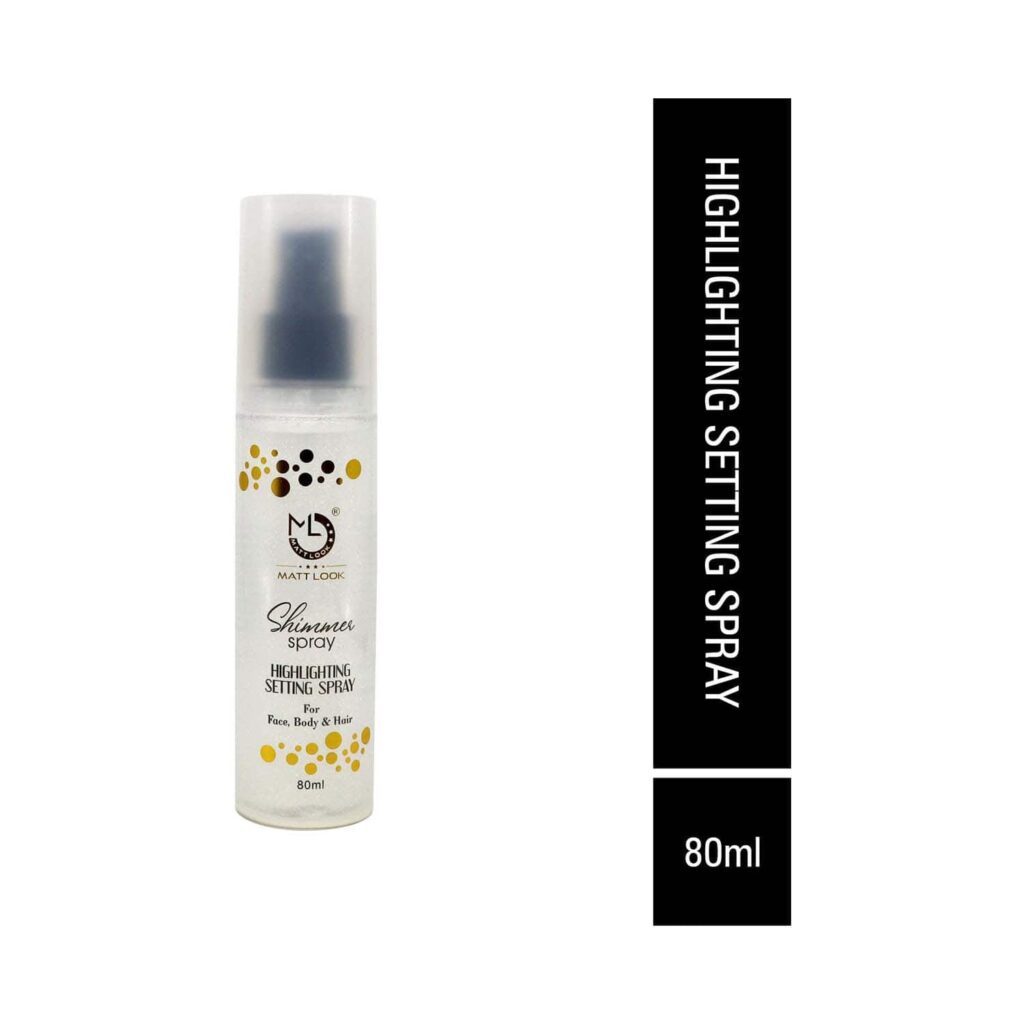Matt Look Shimmer Highlighting Setting Spray - 004 Holographic (80ml) - Matt Look