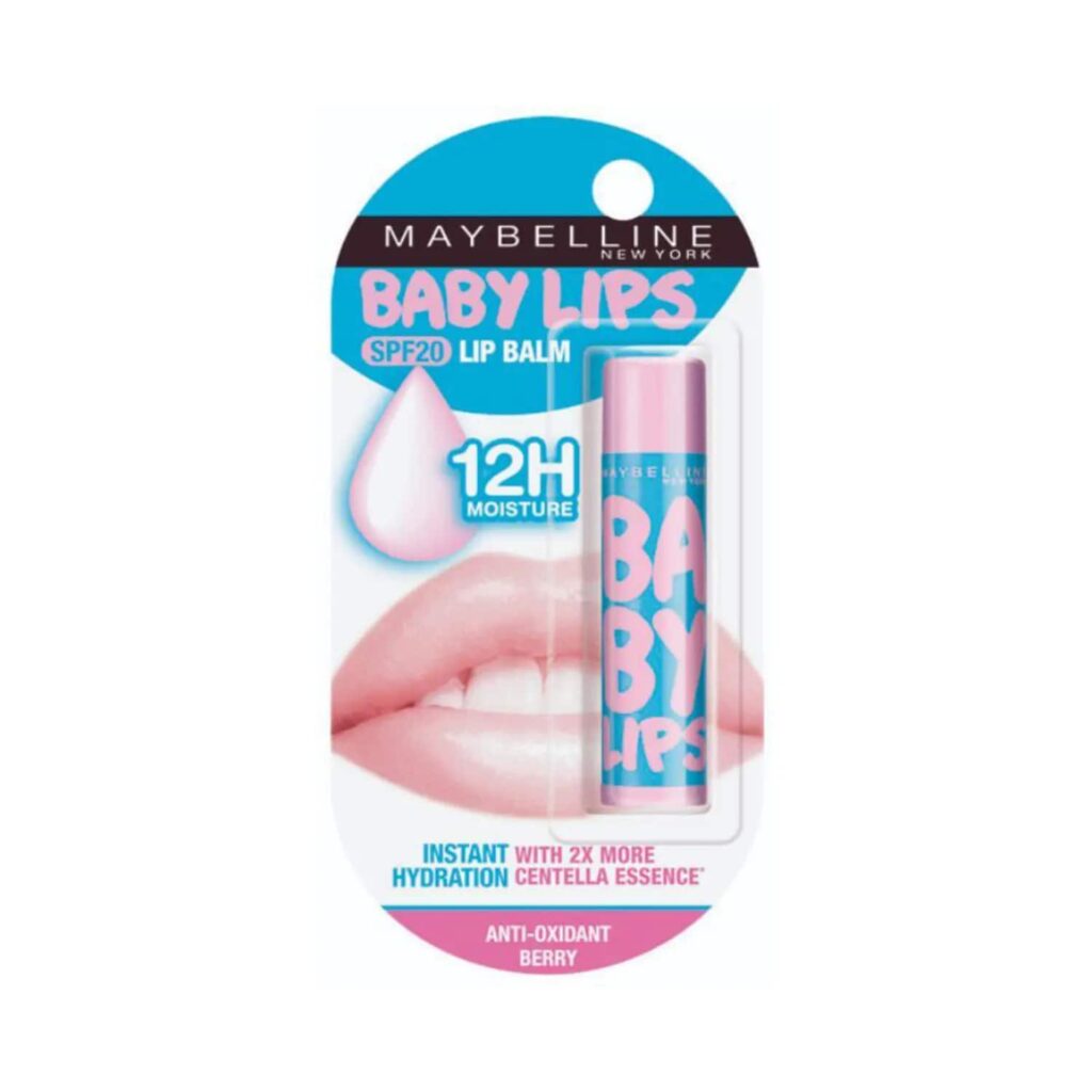 Maybelline New York Baby Lips Color Lip Balm SPF 11 - Anti Oxidant Berry (4g) - Maybelline New York