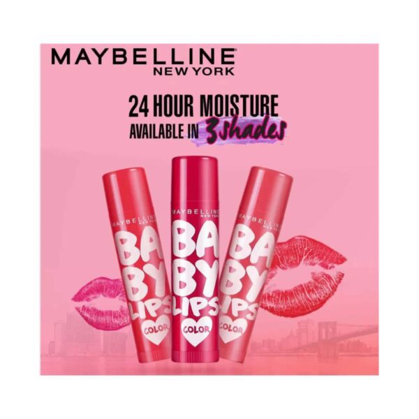 Maybelline New York Baby Lips Color Lip Balm SPF 11 - Anti Oxidant Berry (4g) - Maybelline New York