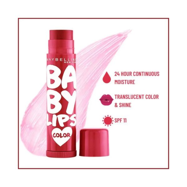 Maybelline New York Baby Lips Color Lip Balm SPF 11 - Berry Crush (4g) - Maybelline New York