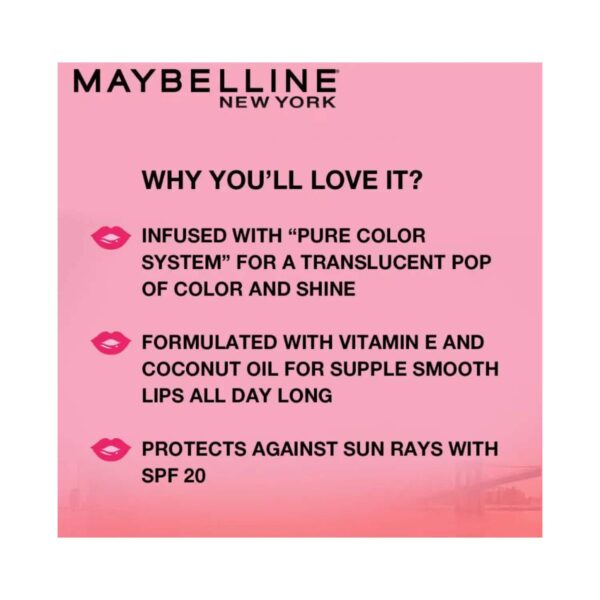 Maybelline New York Baby Lips Color Lip Balm SPF 11 - Berry Crush (4g) - Maybelline New York
