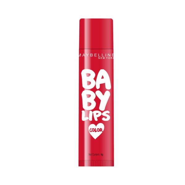 Maybelline New York Baby Lips Colour Limited Edition Lip Balm - Broadway Red (4g) - Maybelline New York