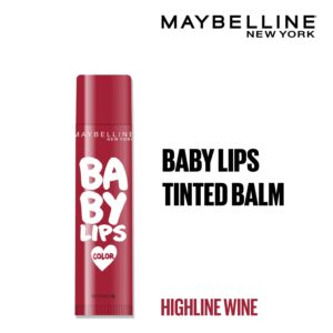 Maybelline New York Baby Lips Colour Limited Edition Lip Balm - Highline Wine (4g) - Maybelline New York