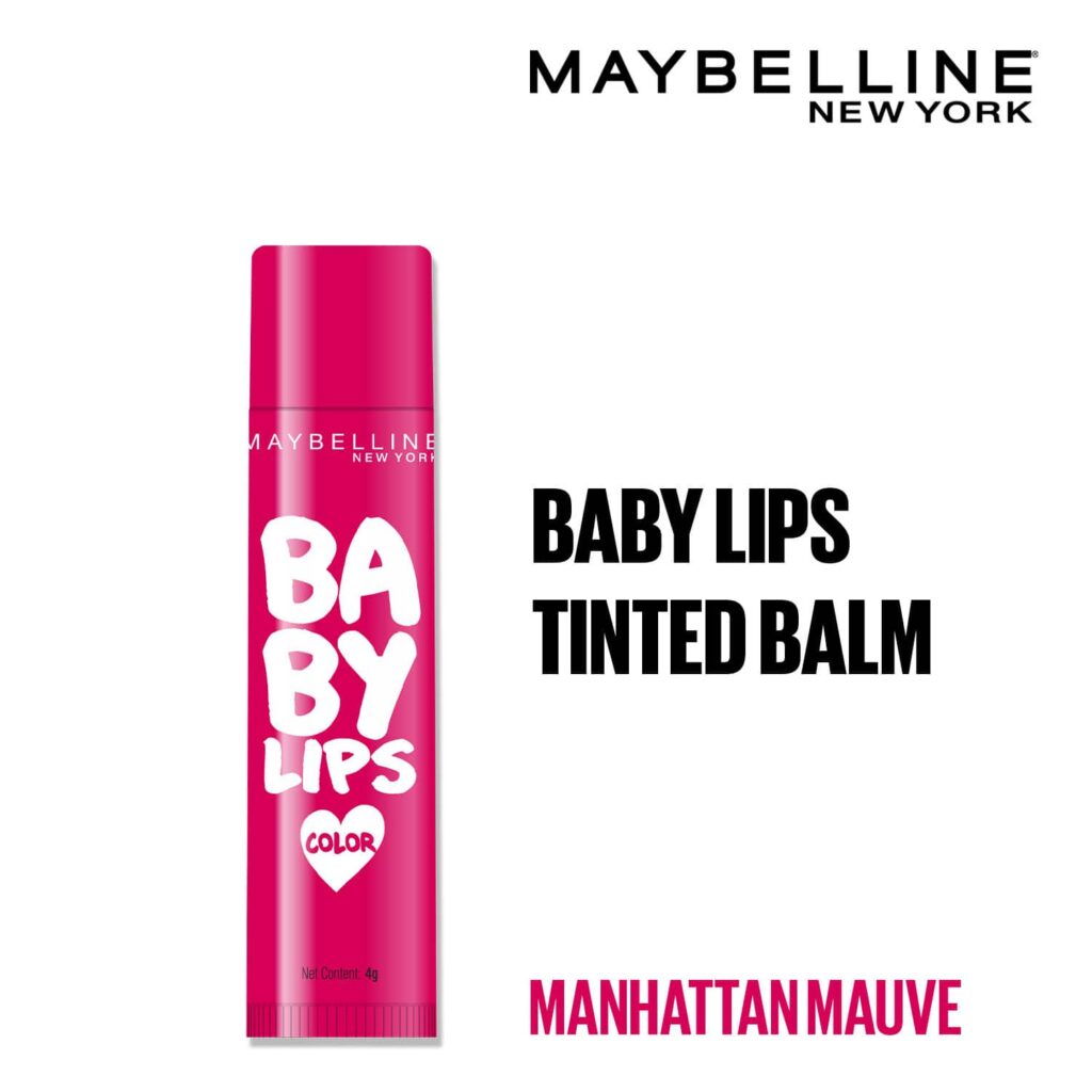 Maybelline New York Baby Lips Colour Limited Edition Lip Balm - Manhattan Mauve (4g) - Maybelline New York