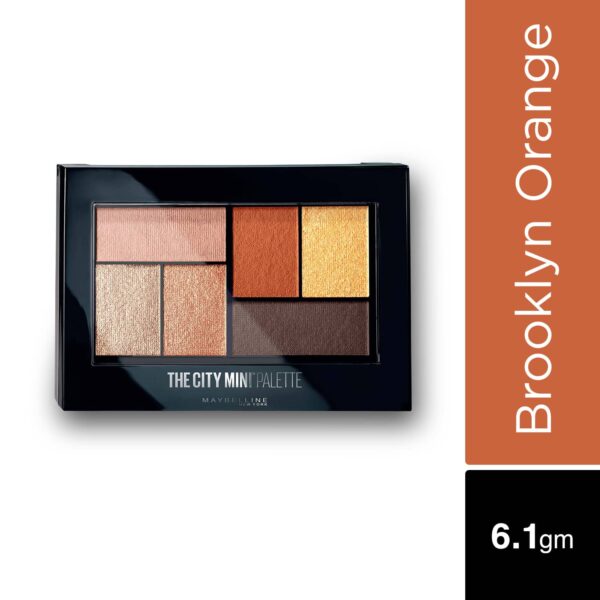 Maybelline New York City Mini Palette - Brooklyn Orange (6.1g) - Maybelline New York