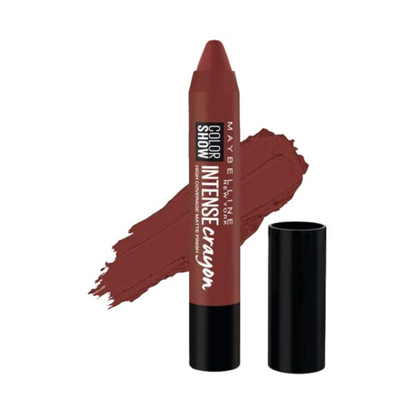 Maybelline New York Color Show Intense Lip Crayon SPF 17 - Dark Chocolate (3.5g) - Maybelline New York