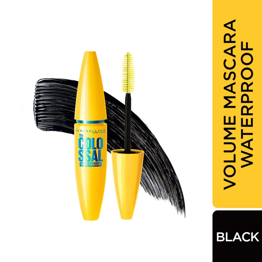 Maybelline New York Colossal Waterproof 2X Volume Express Mascara - Waterproof Black Noir (10ml) - Maybelline New York