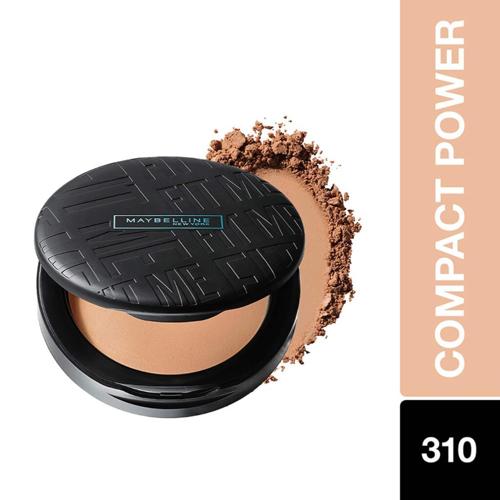 Maybelline New York Fit Me Compact Powder - 310 Sun Beige (8g) - Maybelline New York