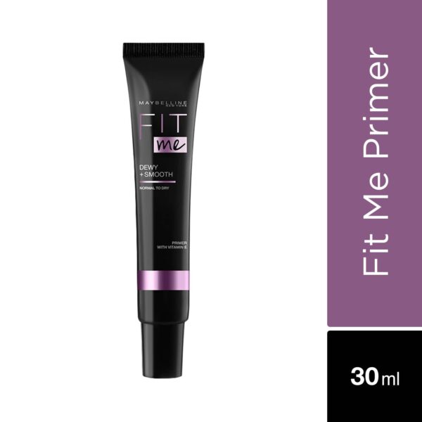 Maybelline New York Fit Me Face Makeup Kit (Dewy+Smooth Primer & Matte+Poreless Foundation-115) - Maybelline New York