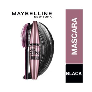 Maybelline New York Lash Sensational Waterproof Mascara - Black (10ml) - Maybelline New York