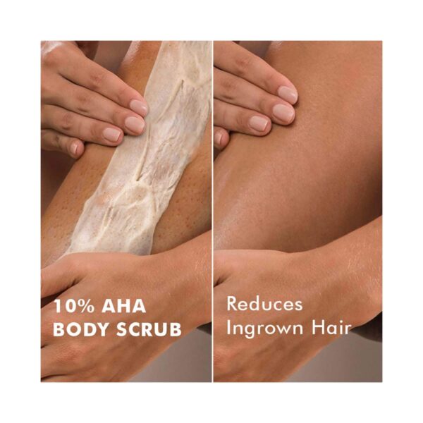mCaffeine 10% Aha & Green Tea Body Scrub (120g) - mCaffeine