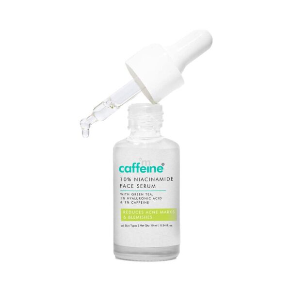 mCaffeine 10% Niacinamide & Green Tea Face Serum (10 ml) - mCaffeine