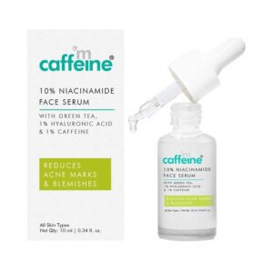 mCaffeine 10% Niacinamide & Green Tea Face Serum (10 ml) - mCaffeine