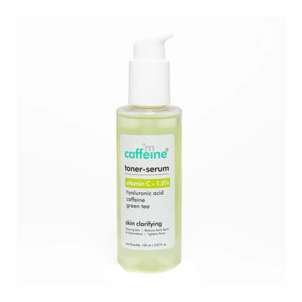 mCaffeine 2-In-1 1.5% Vitamin C Toner Serum (150ml) - mCaffeine