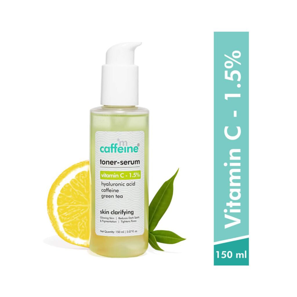 mCaffeine 2-In-1 1.5% Vitamin C Toner Serum (150ml) - mCaffeine