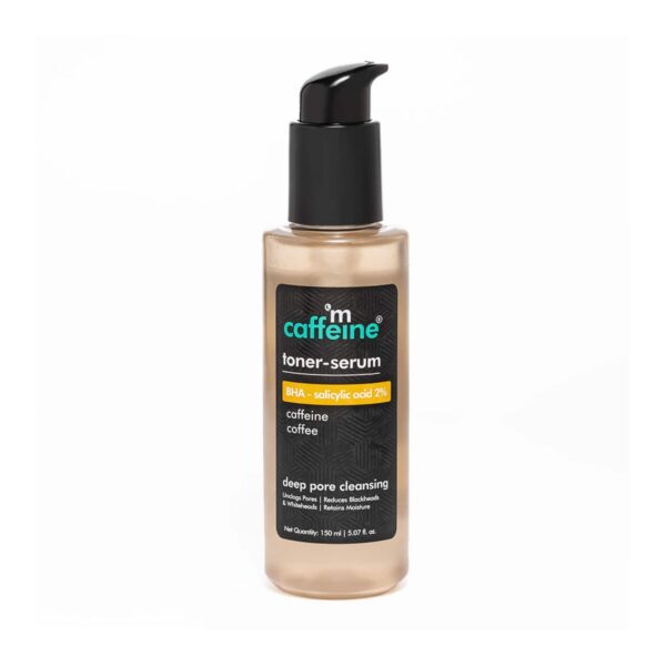 mCaffeine 2-In-1 Bha 2% Salicylic Acid Toner Serum (150ml) - mCaffeine