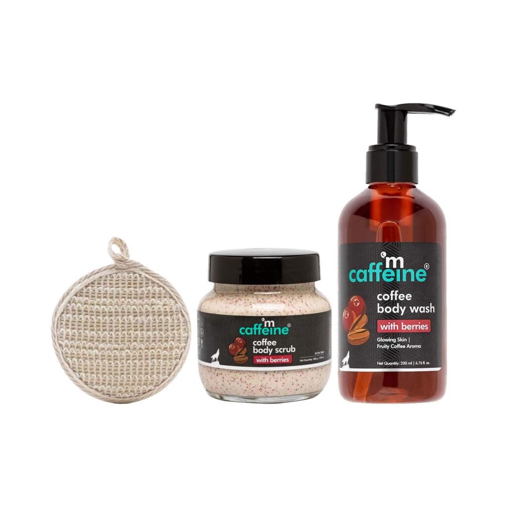 mCaffeine Berries Body Essentials Shower Kit - mCaffeine