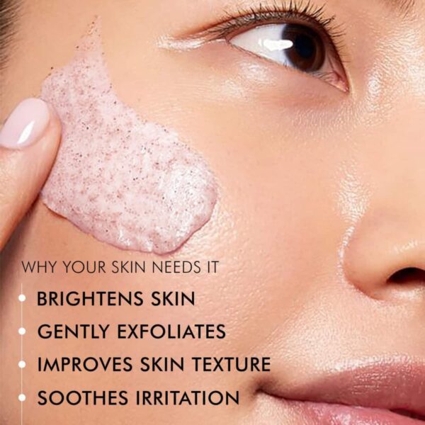mCaffeine Berries Brightening Coffee Face Scrub for Glow (75 g) - mCaffeine