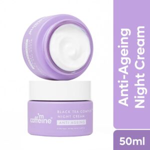 mCaffeine Black Tea Complex Night Cream (50g) - mCaffeine