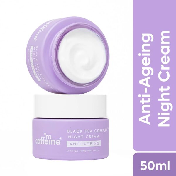 mCaffeine Black Tea Complex Night Cream (50g) - mCaffeine