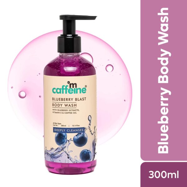 mCaffeine Blueberry Body Essentials Shower Kit - mCaffeine