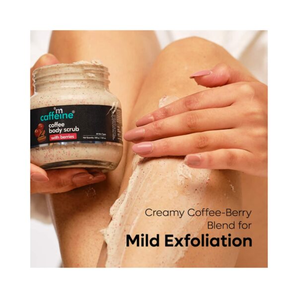 mCaffeine Body Cleansing & Moisturizing Trio With Berries - (3Pcs) - mCaffeine