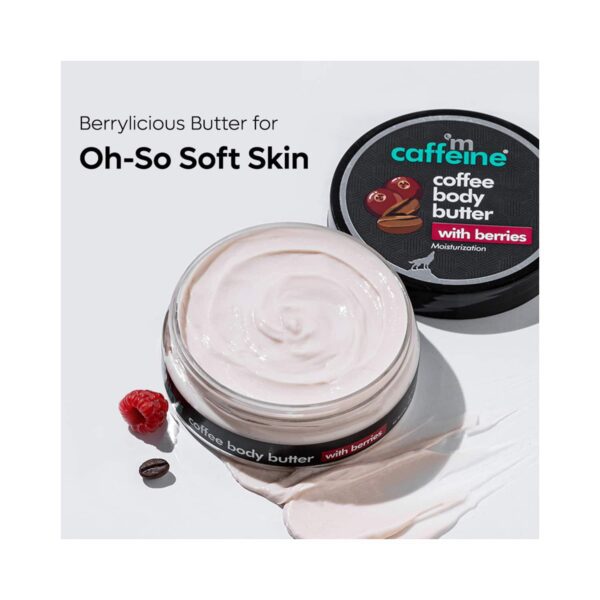 mCaffeine Body Cleansing & Moisturizing Trio With Berries - (3Pcs) - mCaffeine