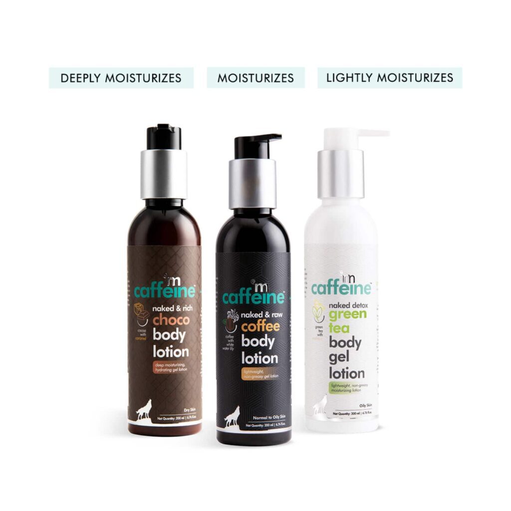mCaffeine Body Lotions (3Pcs) - mCaffeine