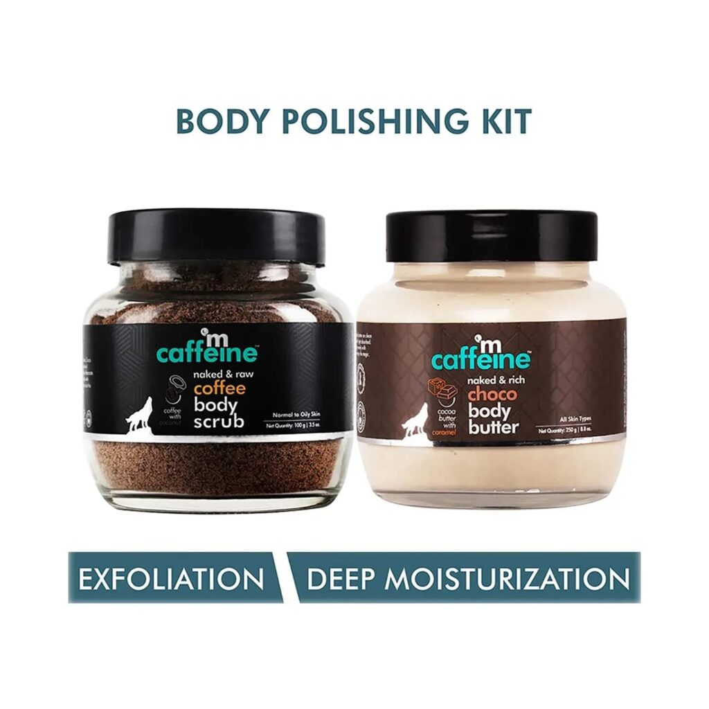 mCaffeine Body Polishing Kit - (2 Pcs) - mCaffeine