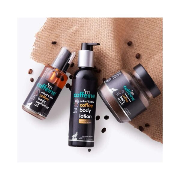 mCaffeine Body Toning & Polishing Kit (3Pcs) - mCaffeine