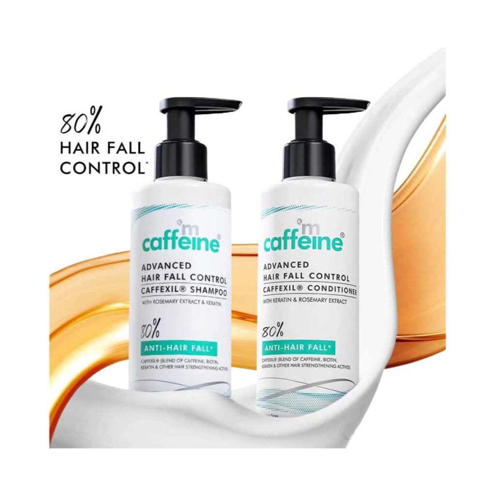 mCaffeine Caffexil Advanced Hair Fall Control Shampoo & Conditioner Set (2 pcs) - mCaffeine