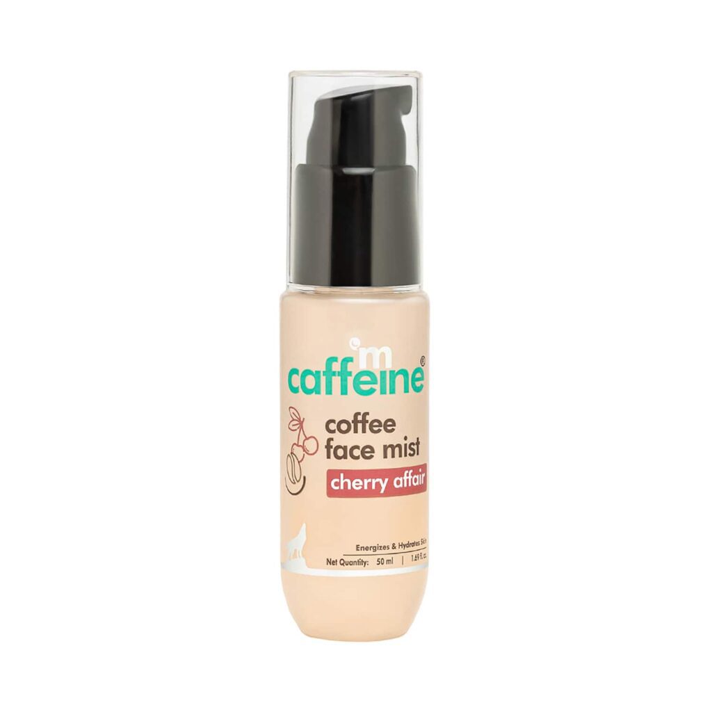 mCaffeine Cherry Affair Coffee Face Mist (50ml) - mCaffeine