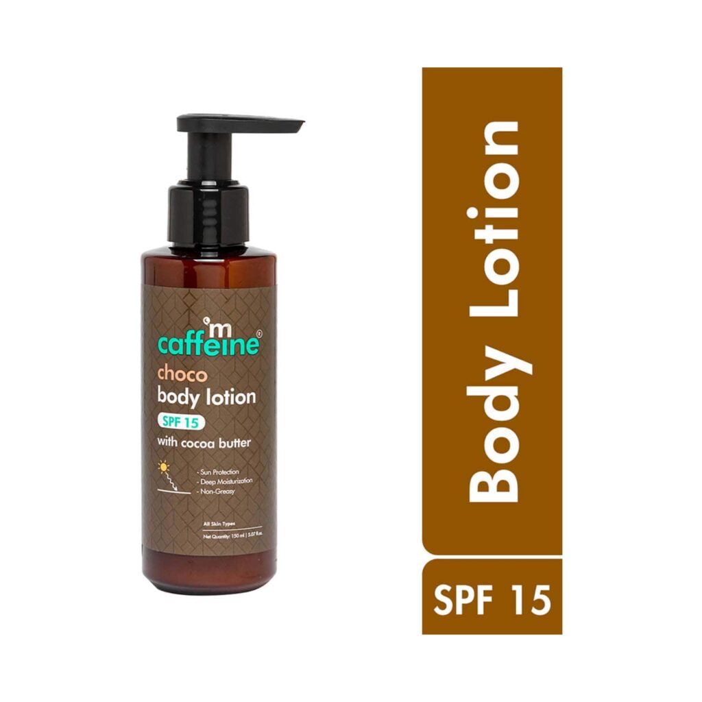 mCaffeine Choco Body Lotion With SPF 15 (150ml) - mCaffeine