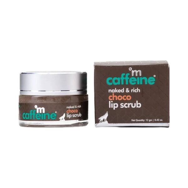 mCaffeine Choco Lip Scrub - (12g) - mCaffeine