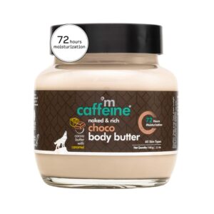 mCaffeine Choco & Shea Body Butter for Winters (100g) - mCaffeine