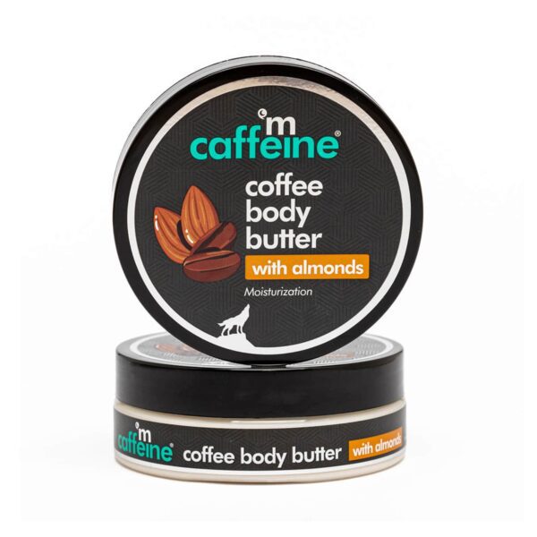 mCaffeine Coffee & Almond Body Butter with Shea Butter (100g) - mCaffeine