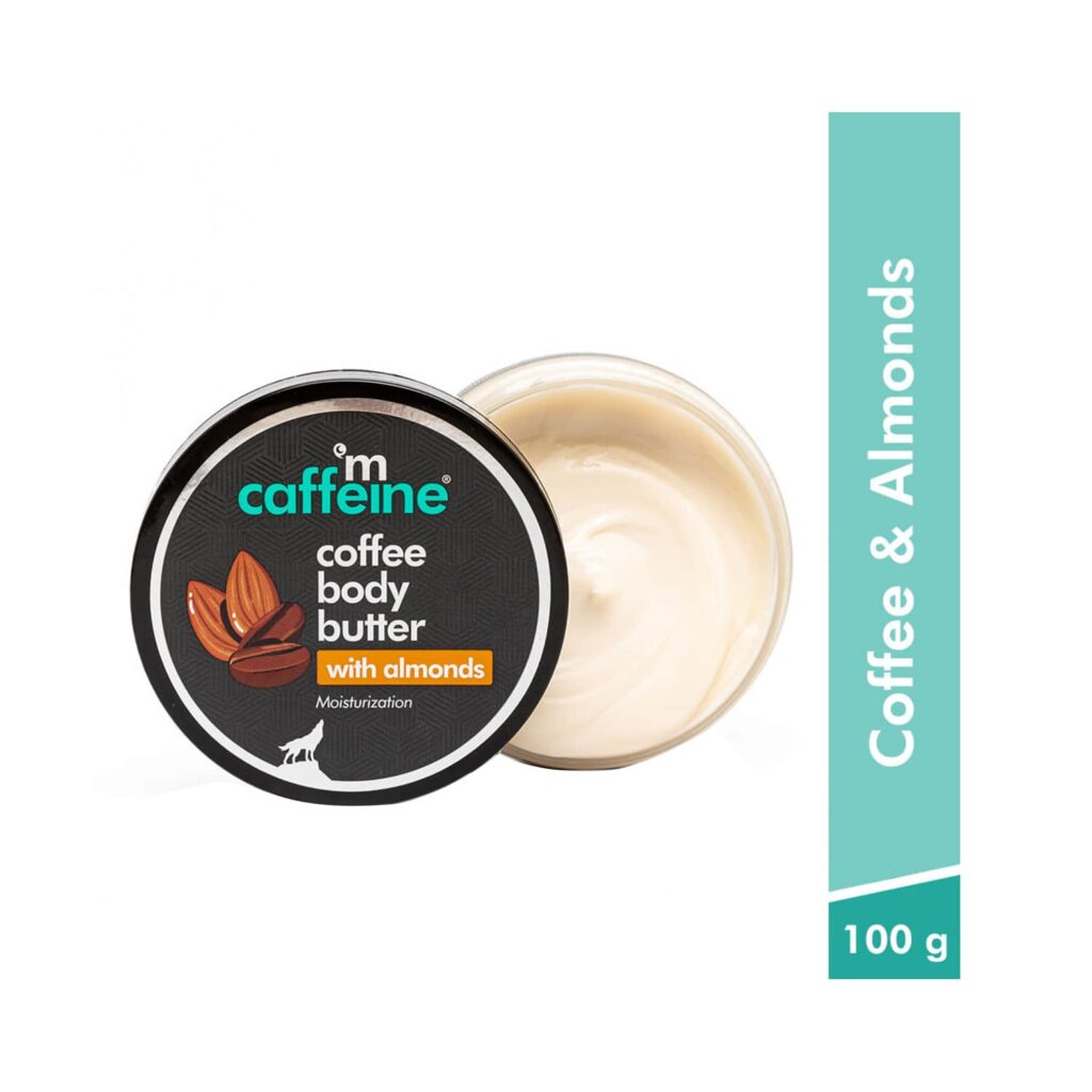 mCaffeine Coffee & Almond Body Butter with Shea Butter (100g) - mCaffeine