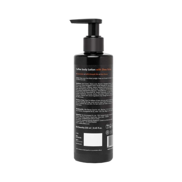 mCaffeine Coffee Body Lotion For Deep Moisturization (250ml) - mCaffeine