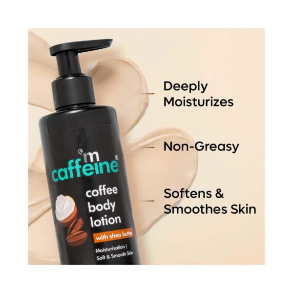 mCaffeine Coffee Body Lotion For Deep Moisturization (250ml) - mCaffeine
