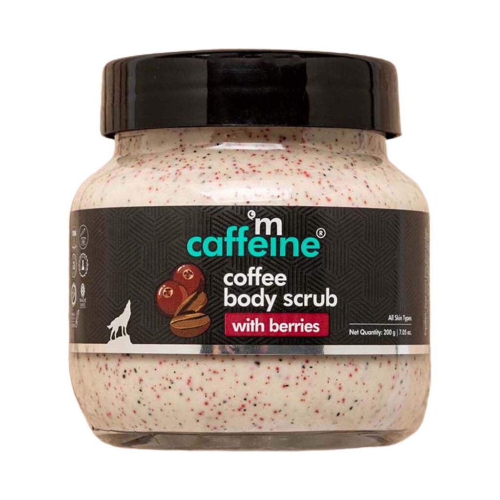 mCaffeine Coffee Body Scrub with Berries (100 g) - mCaffeine