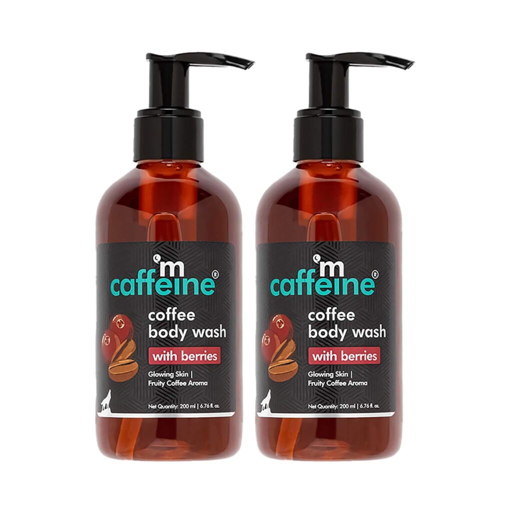 mCaffeine Coffee Body Wash With Berries - (2Pcs ) - mCaffeine