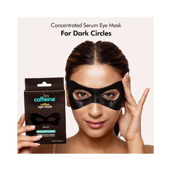 mCaffeine Coffee Eye Mask (3Pcs) - mCaffeine